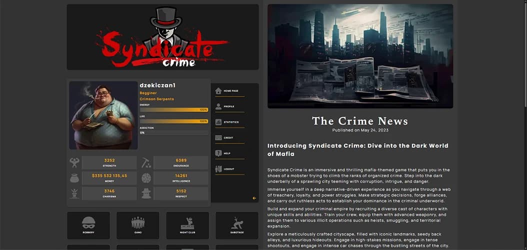 Syndicate Crime